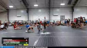 113 lbs Round 1 (3 Team) - Ayden Smith, Steel Valley Renegades vs Zachary Chrobocinski, Palmetto State Wrestling Academy Black