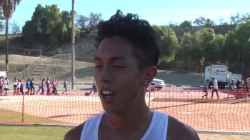 Phillip Rocha runs 14:24, says the course record is soft!