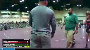 138 lbs Round 4 (10 Team) - Paige Wehrmeister, STL Green vs Kohana Reener, Charlie`s Angels-IL Pink