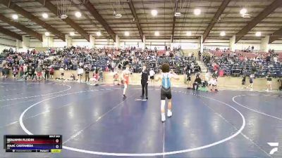 113 lbs Champ. Round 1 - Benjamin Ploehn, UT vs Isaac Castaneda, CA