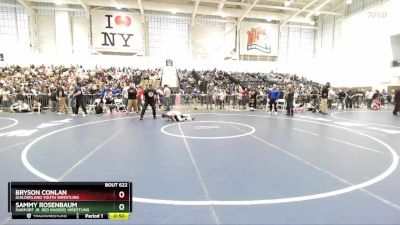 75 lbs Cons. Semi - Sammy Rosenbaum, Fairport Jr. Red Raiders Wrestling vs Bryson Conlan, Guilderland Youth Wrestling