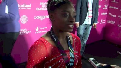 Simone Biles On Martha's Feedback & Her Heavy Hardware - Qualifications, 2015 World Championships