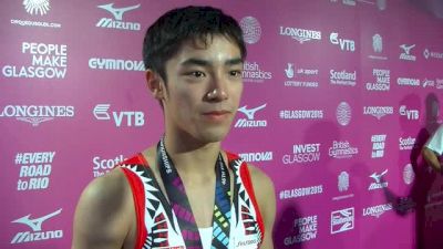 Kenzo Shirai On Team Gold - Team Finals, 2015 World Championships