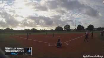 Hanover Lady Hornets vs. Tampa Mustangs-TJ 14U Part 2, 10-24-15 - Rising Stars