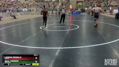 AA 138 lbs Quarterfinal - Landon Desselle, Summit vs Sean Johnson, Kenwood