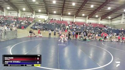 126 lbs Quarterfinal - Kai Pare, Nevada vs Paetyn Staheli, Utah