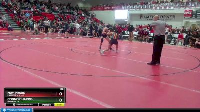 132 lbs Semis & 1st Wb (8 Team) - Connor Harris, Newnan vs May Prado, Lassiter H.S.