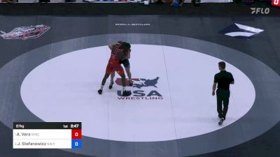 87 kg Final - Alan Vera, New York Athletic Club vs John Stefanowicz, Navy Wrestling Club