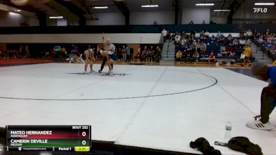 149 lbs Cons. Round 4 - Camerin Deville, Messiah vs Mateo Hernandez, Marymount