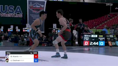 55 kg Semis - Brady Koontz, Titan Mercury Wrestling Club vs Jacob Cochran, Army (WCAP)