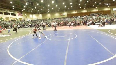 87 lbs Quarterfinal - Jymini Waters, Oakdale WC vs Triton Wait, Twin City WC