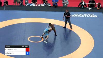 67 kg Final - Ellis Coleman, Army/WCAP vs Hayden Tuma, Army/WCAP