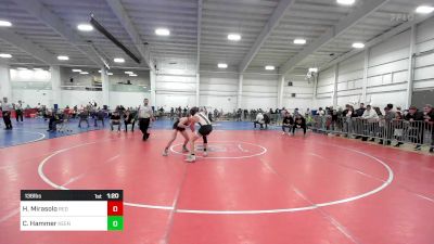 136 lbs Round Of 32 - Hayden Mirasolo, Red Roots WC vs Colton Hammer, Keene Gladiators