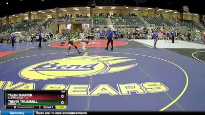 134 lbs Round 2 (4 Team) - Talen Shaffer, Illinois Valley vs Trevin Truesdell, Monroe