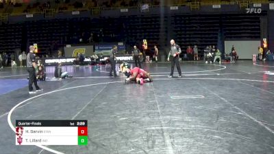 165 lbs Quarterfinal - Hunter Garvin, Stanford vs Tyler Lillard, Indiana