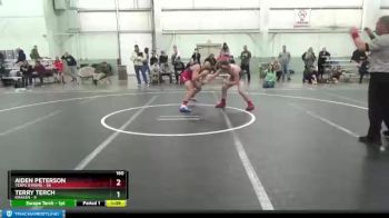 160 lbs Round 2 (8 Team) - Aiden Peterson, Terps Xtreme vs Terry Terch, Kraken