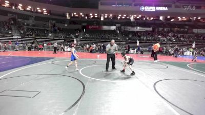 65 lbs Consolation - Michael Levine, Cordoba Trained vs Harry Etter, RedNose Wrestling School