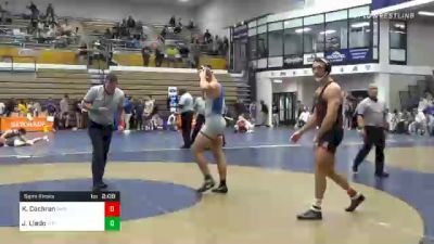 184 lbs Semifinal - Kyle Cochran, Maryland vs James Lledo, Pittsburgh