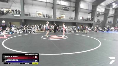 138 lbs Cons. Round 4 - Malachi Hoff, WA vs Jase Hendren, ID