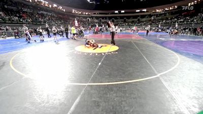 128 lbs Consi Of 16 #2 - Asante Colvin, Princeton Wrestling Club vs Nakai Jones, Franklin