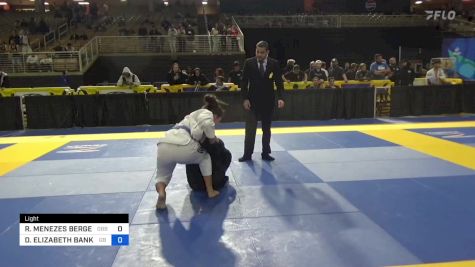 RAFAELA MENEZES BERGER vs DAPHNE ELIZABETH BANKSTON 2024 Pan Jiu Jitsu IBJJF Championship