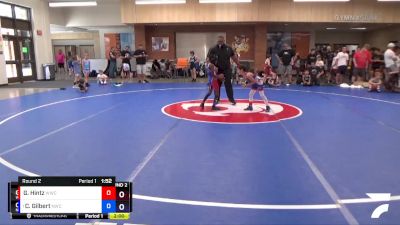 53 lbs Round 2 - Cameron Gilbert, NOVA Wrestling Club vs Grayson Hintz, Williamsburg Wrestling Club