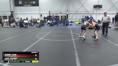 76 lbs Round 2 (4 Team) - Luke Chunko, Grit Mat Club vs Albert Jang, Team Germantown