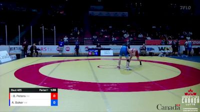 71kg Cons. Round 3 - Brealey Peters, Guelph WC vs Aaron Baker, Victoria WC