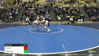 139 lbs Consy 6 - Kade Brown, St. Edward-OH vs Donny Almeyda, St. Joseph Regional-NJ