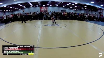 63 lbs Semifinal - Kane Forestiere, Poquoson Athletic Association vs Zack Bednarczyk, Hanover Hawkeye Youth Wrestlin