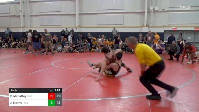 160 lbs Pools - Carson Mahaffey, Ohio Gold vs Jt Morris, Phoenix W.C. - Red