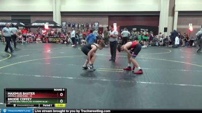 125 lbs Round 5 (6 Team) - Maximus Baxter, Spatola Wrestling vs Brodie Coffey, Contenders Wrestling Academy Blue