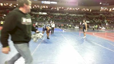 215 lbs 3rd Place - Carter DiCataldo, Kittatinny vs Terrell Williams, West Orange