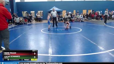 70 lbs Champ. Round 1 - Lucas Schwartz, Suples vs Rome Paulin, Buzzsaw