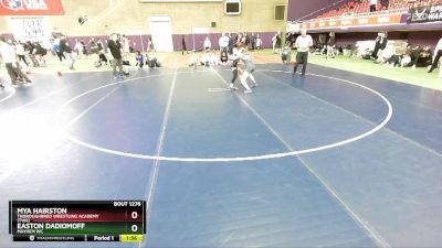 95 lbs Semifinal - Mya Hairston, Thoroughbred Wrestling Academy (TWA) vs Easton Dadiomoff, Mayhem WC