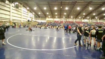 87 lbs Round 3 (4 Team) - Jaxten Bowler, Utah Black vs Nash Jensen, South Central Utah