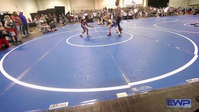 56 lbs Rr Rnd 1 - Paul Vanderhoeven, North DeSoto Wrestling Academy vs Javon Dean, Richardson Mustang Elite Wrestling Club