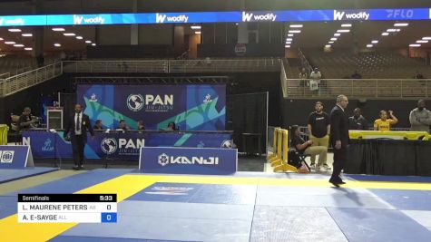 LYNDSIE MAURENE PETERSON vs ACHÉ EBONI-SAYGE KNIGHT 2024 Pan Jiu Jitsu IBJJF Championship