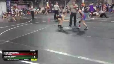 72-79 lbs Round 4 - Brynn Engel, Team Wisconsin vs Bridget Martin, Team Indiana