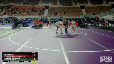 D3-175 lbs Cons. Round 1 - Porter Gasvoda, Estrella Foothills vs Seth Dees, American Leadership Academy - QC