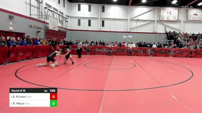 160 lbs Round Of 16 - Aiden Kirwan, Athol vs Rafael Maya, Excel Academy