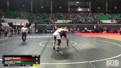 220 lbs 3rd Place Match - Hayden Ransom, Weaver vs Anthony Flores, Susan Moore Hs