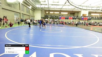 285 lbs Round Of 16 - Jaycee Diaz, Windham vs Carl Mullings, Bunnell