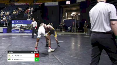 133 lbs Consi Of 8 #2 - Sean Carter, Appalachian State vs McGwire Midkiff, ND State