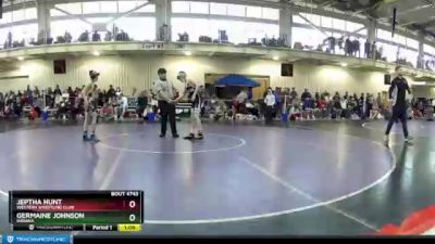 97 lbs Champ. Round 3 - Germaine Johnson, Indiana vs Jeptha Hunt, Western Wrestling Club