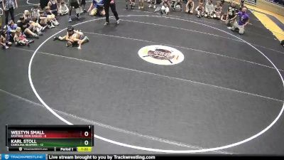 55 lbs Round 1 (6 Team) - Westyn Small, Eastside Iron Eagles vs Karl Stoll, Carolina Reapers