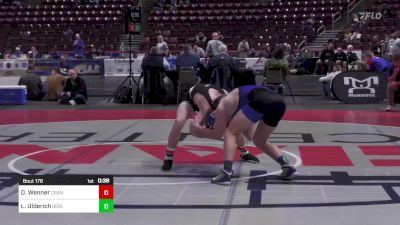 139 lbs Cons Round 1 - Dane Wenner, Cranberry vs Landon Ulderich, Berlin Brothersvalley