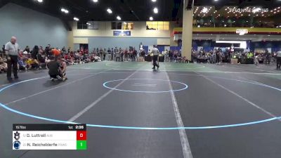 157 lbs Consi Of 8 #1 - Dillon Luttrell, Auburn vs Noah Reichelderfer, Penn State WC