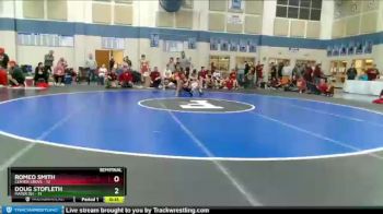 132 lbs Semis (4 Team) - Doug Stofleth, Mater Dei vs Romeo Smith, Center Grove