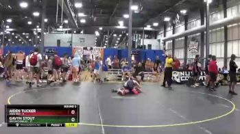 155 lbs Round 3 (6 Team) - Gavyn Stout, Untouchables vs Aiden Tucker, ARES Red